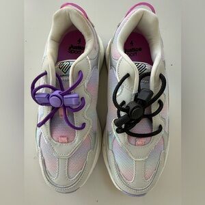 Justice White Sneakers